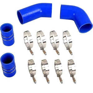 Heavy Duty Reinforced Silicone Welded Intercooler Turbo Radiator Air Hose Kit for Truck Engineering Vehicle Farm Machinery