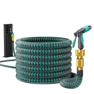 Heavy Duty Retractable Expandable Latex Garden Hose 18mm Diameter High Pressure for Commercial Agriculture Use