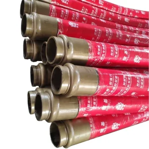 Heavy Duty Steel Wire Reinforced Concrete Hose DN125 x 4 Meter Double Ends HD-HD 1500PSI for CFA Pile Auger