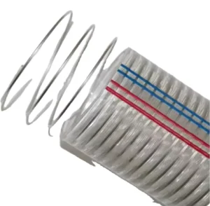 Heavy Duty Steel Wire Reinforced PVC Suction Hose 1” 2” 3” for Water Pump Agriculture Irrigation Construction Drainage