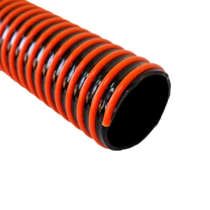 Heavy Duty Transparent PVC Flexible Helix Suction Hose Pipe 1-12 Inch ISO9001 Certified Custom Length for Mining Oil Sewage