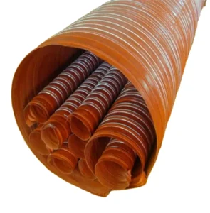 Heavy Duty Two Layers Fiberglass Silicone Duct Hose High Temperature Duct