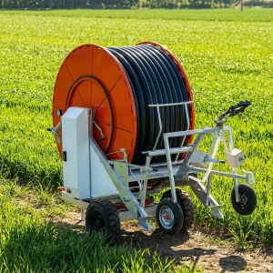 Heavy Duty Water Turbine Drive Hose Reel Big Farm Irrigation Sprinkler Irrigation System