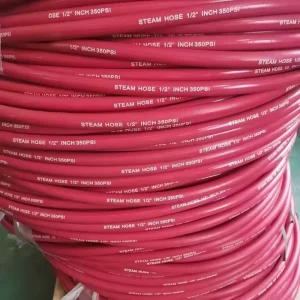 Heavy Duty Wire Braided EPDM Steam Hose for Building Heating Chemical Equipment High Temperature Hot Water Steam