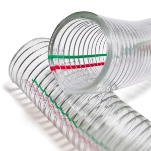 Heavy Wall PVC Steel Wire Reinforced Hose Durable Industrial Hose for Sewage and Waste Water