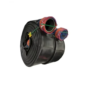 Heavy-duty High-pressure Flexible TPU Layflat Hose For Long-distance Water Supply Irrigation Garden Use 100m Length ISO Standard