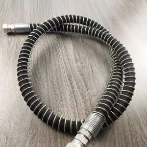 Hiabrub Hiabrub005-1 Excavator Breaker High Pressure Hose EPDM/NBR Rubber Heat Oil Acid Resistant Hydraulic Fluid Delivery