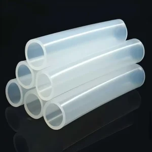 High Definition 3.5mm Wall Thickness Flexible Silicone Hose Fiber Braid Reinforcement Custom Sizes 40C 260C Working