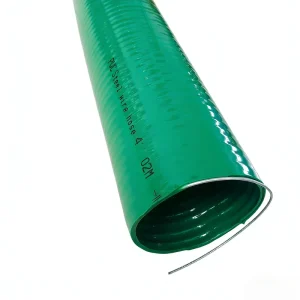 High Flexibility High Pressure Durable Anti UV Clear PVC Steel Reinforced Garden Hose 6 Inch