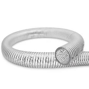 High Flexibility Plastic Spring Wire Reinforced Tube Corrosion Resistant PVC Steel Wire Hose for Water Pump Suction Transfer
