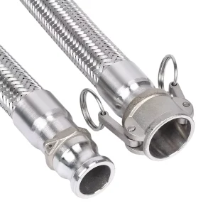 High Flexibility Stainless Steel Braided Corrugated Pipe Quick Connector Metal Hose