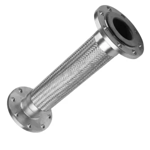 High High Performance PTFE Lined Stainless Steel Braided Flexible Metal Hose Corrosion Resistant for Oil Steam Chemical Lines
