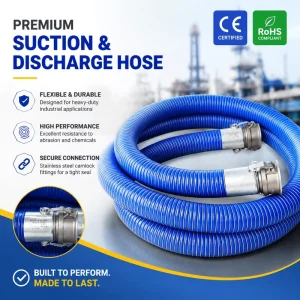 High Low Temperature Resistant Chemical Composite Hose 30~120℃ Multi layer Composite Hose for Solvent and Oil Transportation