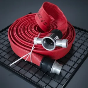 High Oil Resistance Nitrile Rubber Coated Hose for Fire Fighting Emergency Rescue