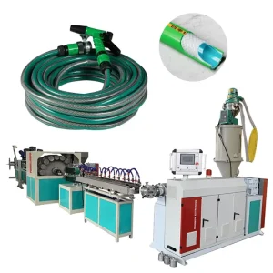 High Output PVC Reinforced Hose Machine Water Spray Pipe Extruder Production Line