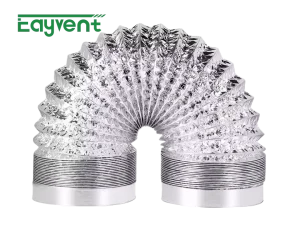 High Performance Flexible Aluminum Foil Ducting Hose for Kitchen Ventilation System OEM ODM Factory Sale