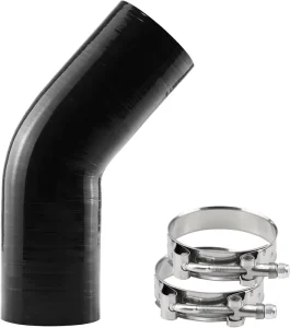 High Performance Flexible Reducer Intercooler 102mm 135 Degree Elbow Coupler Silicone Hose