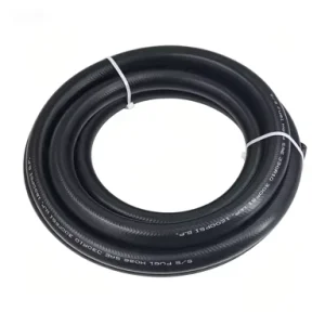 High Performance Oil Resistant Fiber Braided NBR Rubber Hose SAE J30 R7 Custom Stainless Steel Reinforced for Hydraulic Fuel Use
