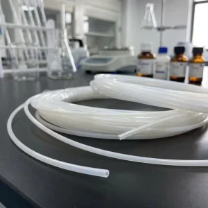 High Precision PTFE Capillary Tube 100% Virgin Extruded Micro Tubing ID 0.3-1mm Chemical Resistant 260C for Semiconductor Wafer