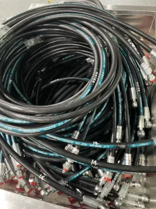 High Pressure 1 2″ SAE 100R1 AT Hydraulic Hose Assembly Single Wire Braid Rubber Pipe JIC Fitting Connector 5000 PSI