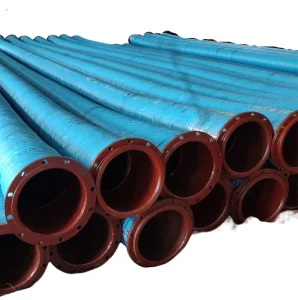 High Pressure 150mm Big Diameter 8 Inch Rubber Hose Roughness Dredging Pump Discharge Hose Supplier