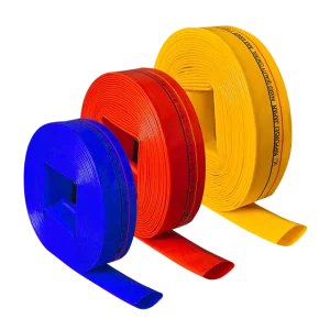 High Pressure 2 3 4 5 6 8 10 12 Inch PVC Lay Flat Agriculture Irrigation Hose Discharge Water PVC Hose