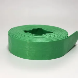 High Pressure 2″-4″ Green PVC Lay Flat Water Soft Hose for Agriculture Durable and Flexible Irrigation System