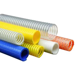 High Pressure 2 4 Inch Flexible Spiral Helix PVC Suction Hose for Industrial Vacuum Cleaner with Anti-Abrasion