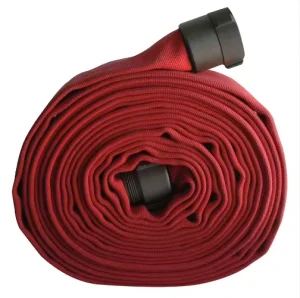 High Pressure 2.5-inch Canvas Fire Hose EPDM Lined PVC Rubber Hose Interface 15m 20m 30m Hose 13bar 27bar