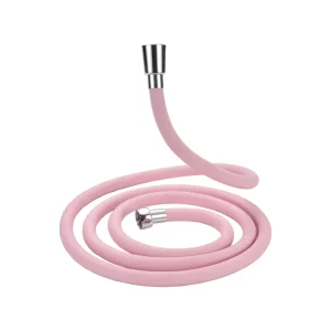 High Pressure 200 psi Silver Brass PVC Fiber Reinforced Flexible Plumbing Shower Hose