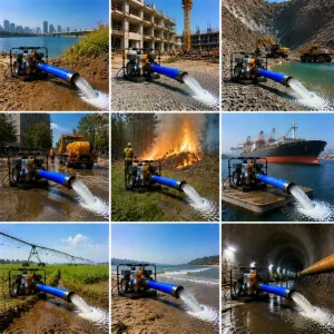 High Pressure 3 Inch PVC Layflat Hose Certified Slurry Water Delivery 1 Year Warranty 12.9kg