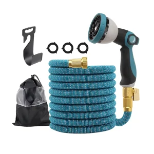 High Pressure 3300D 50FT 100FT Latex Expandable Garden Water Hose Flexible Garden Hose Pipe