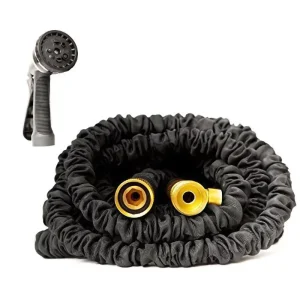 High Pressure 3x Expandable 3/4” Diameter ANSI Certified Garden Hose Long Lasting Anti Kink for Lawn Watering Car