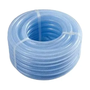 High Pressure 4-12bar Transparent PVC Fiber Reinforced Flexible Durable Flanged Joint Industrial Use Hose