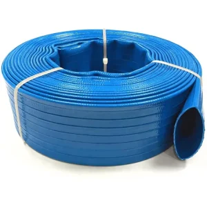 High Pressure 4 6 8 10 bar Agricultural Irrigation Flexible Pump Water Discharge PVC Yellow Blue Red Lay Flat Hose Pipe Tube