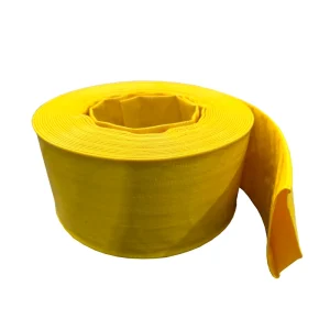 High Pressure Agricultural Irrigation Flexible Pump 1-6 Inch PVC Lay Flat Hose Polyester Reinforcement Cutting Available Factory