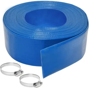 High Pressure Agricultural Irrigation PVC Layflat Discharge Hose Water Pump Lay Flat Hose