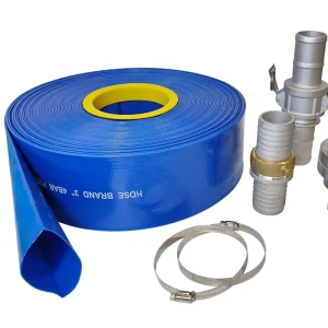 High Pressure Agricultural Irrigation Pipe OEM & ODM 1 1.5 2 3 4 Inch Flexible Water Hose Lay Flat Hose