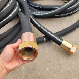 High Pressure Air Hose Flexible and Reinforced for Crushers Drills Forged Processing Type