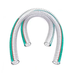 High Pressure Anti static PVC Steel Wire Hose Inner Diameter 10mm for Chemical Petroleum Suction and Discharge