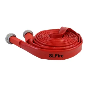 High Pressure BSI Flexible PVC Layflat Hose for Air Compression Fire Fighting Mining Water Transfer