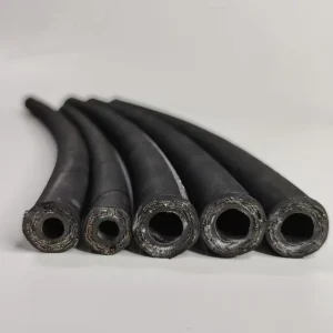 High Pressure Black Hydraulic Hose SAE100R2 Steel Wire Smooth Cover Made Synthetic Rubber For Oil