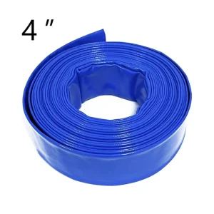 High Pressure Burst Resistant TPU Lay Flat Hose Thickened Wall Flat Pipe for Engineering Water Supply