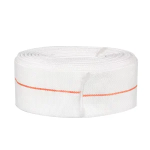 High Pressure Canvas Agricultural Irrigation Hose Pipe 100m 6 bar 12” 6” 2″ Lay Flat Hose