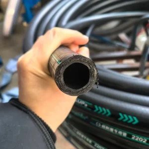 High Pressure Cleaning Hose Black Rubber Jetting Water Hose