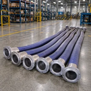 High Pressure Durable Stainless Steel -40 +120 100m Length Chemical Flexible Rubber Composite Hose Oil Drain Hose for Tank
