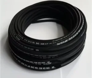 High Pressure EN853 1SN Hydraulic Rubber Hose SAE100 R1 1/2 3/4 3/8 Inch Oil Resistant Hydraulic Pipe 200/500 Bar Hose