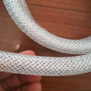 High Pressure Fiber Braided Reinforced Hose Oil Abrasion Resistant PVC Rubber Hose for Air Water Chemical Transfer Cutting