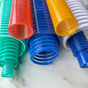 High Pressure Flexible Durable Heavy Duty 2″ 3″ 4″ Inch PVC Suction Hose Suction Pipe for Vacuum Water and Oil
