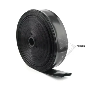High Pressure Flexible Durable PE Lay Flat Hose Garden Irrigation Mist Spraying Tape Anti Corrosion